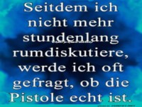 Keine langen Diskussionen mehr