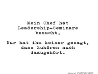 Leadership-Seminare und Zuh�ren