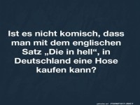 Witz �ber Sprachverwirrung in Deutschland