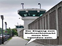 Fehlgeleiteter Weihnachtsmarkt-Besucher