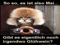 Mai-Mode: Pelz und Gl�hwein!