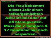 Selbstgemachter Adventskalender