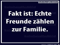 Fakt ist: Freunde zhlen zur Familie