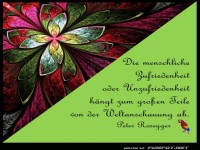 Die menschliche Zufriedenheit