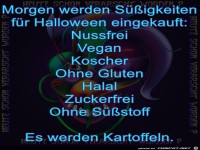 Suessigkeiten fuer Halloween