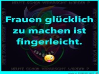 Frauen gluecklich machen