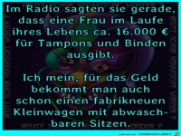 Was Frauen im Leben ausgeben