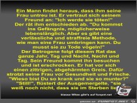 Ein Mann findet heraus