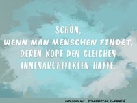 schoen wenn man Menschen findet