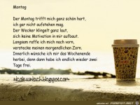 Montag Gedicht/Spruch zum Versenden