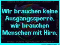 Keine Ausgangssperre