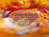 Glcklich ist...