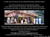 Weihnachtskrippe in Corona-Zeiten