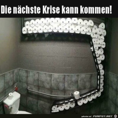 Gewappnet-f&uuml;r-die-n&auml;chste-Krise.jpg von Karan