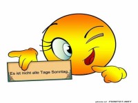 Es ist nicht alle Tage Sonntag