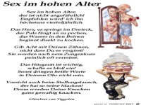 Sex im hohen Alter