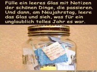 Fuelle ein leeres Glas