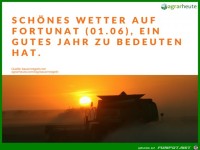 Sch�nes Wetter am 1. Juni