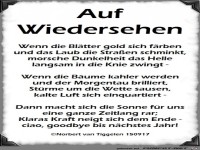 auf wiedersehen 2017