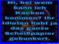 Wer hat das ganze Klopapier