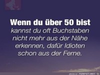 Wenn du über 50 bist