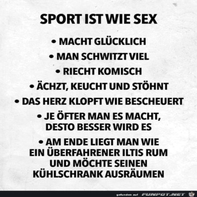Sport-ist-wie-Sex.jpg von Keule56