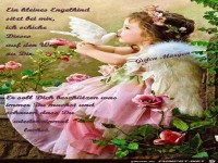 Ein kleines Engelkind sitzt bei mir