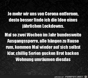 fun-Bild: Jährlicher Lockdown