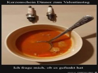 Zum Valentinstag ein Dinner