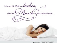 Nimm dir Zeit zu lachen