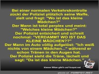 Bei einer normalen Verkehrskontrolle z�ckt der Polizist...