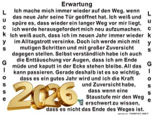 herz-Bild: 2026 Erwartung