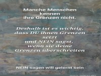 Grenzen setzen f�r Anf�nger