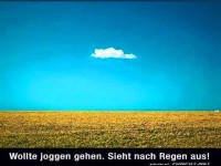 Sieht nach Regen aus