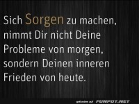 Sorgen machen