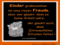 Kinder grossziehen