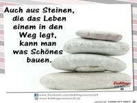 Auch aus Steinen