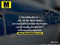 Beruflich bei der Polizei