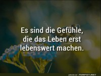 Es sind die Gefuehle