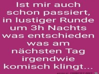 Nachts um 3 Uhr entschieden
