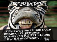 immer lachen
