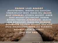 Panik und Angst