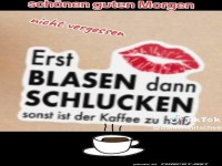 Erst blasen