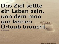 Das perfekte Leben: Urlaubsfrei!