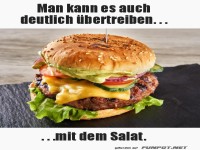 Wenn der Salat den Burger �bertrumpft!