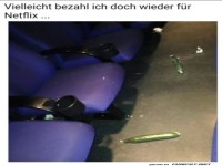 Kinoabend mit unerwartetem Gurken-Support