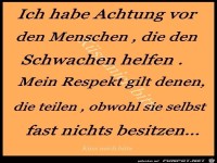 Ich habe Achtung