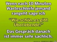 Warteschleife.....