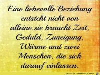 liebevolle Beziehung....