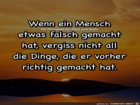 Etwas falsch gemacht